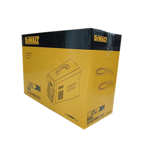 DEWALT WELDING MACHINE MMA/ LIFT TIG 260A DXWDMMA260