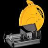 DEWALT D28730-IN 2300W Heavy Duty 14-Inch (355mm) Metal Chop Saw, Industrial Electric Cut-Off Machine for Steel Bars, Metal Pipes, Fabrication and Construction Applications