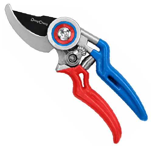 DongCheng 175mm (7 Inch) SK5 Steel Pruning Shear with Teflon Surface Treatment and PP+TPR Handle – HD123101