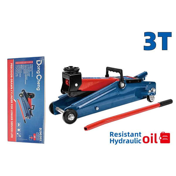 DongCheng 3 Ton Hydraulic Floor Jack, 135–400mm Lifting Height – HD290203