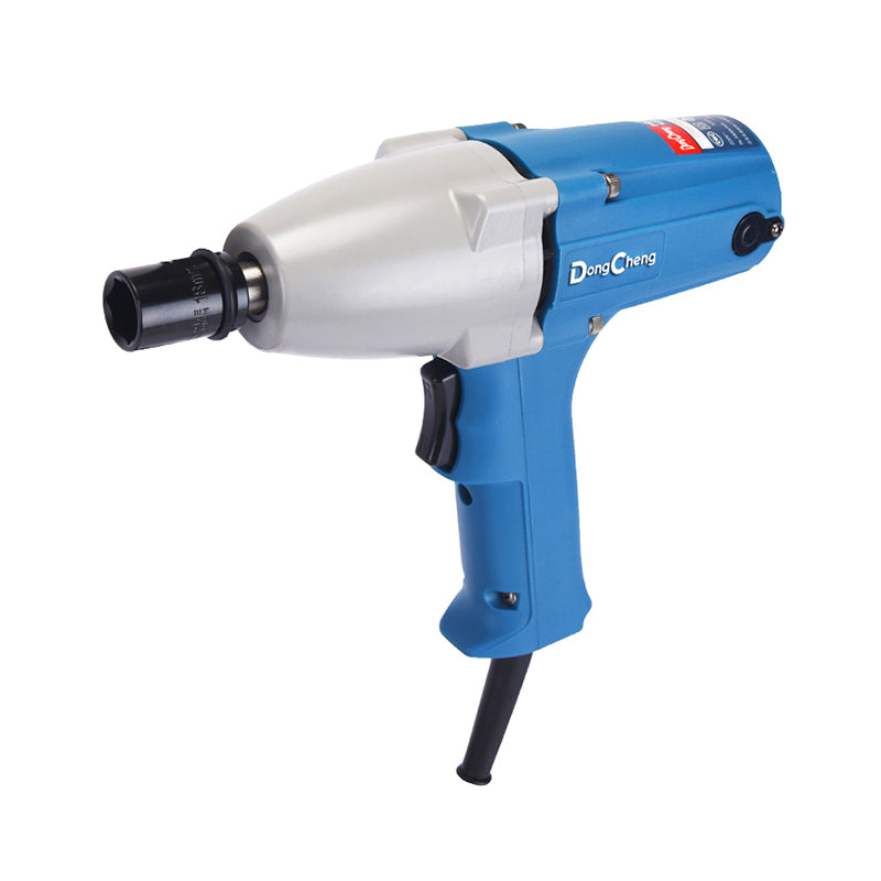 DONGCHENG 300W Electric Impact Wrench, 1/2" Square Drive, 188 N·m, M8-M12, Metal Gearbox (DPB12)-A compact 300 W corded impact wrench with a 1/2" square drive and up to 188 N·m of fastening torque.