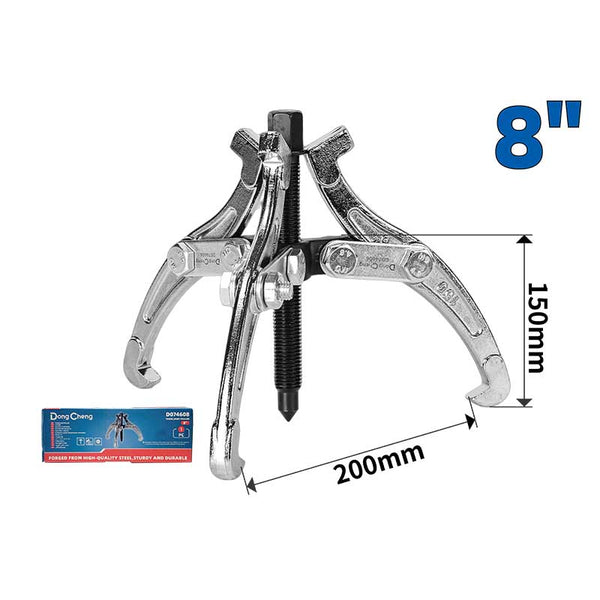 DONGCHENG HD074608 8 inch three jaws puller