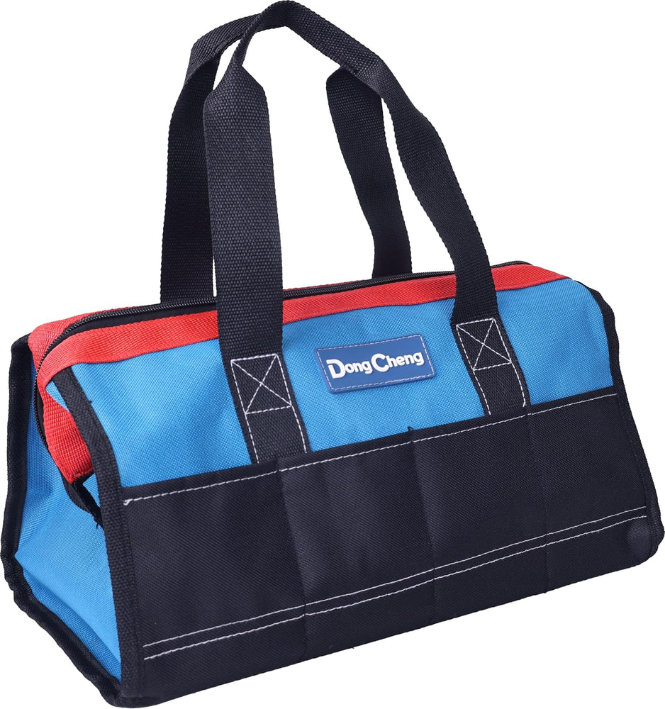 DONGCHENG 16" Tool Bag with 14 Pockets (HD171702)-A 16" polyester tool bag with a rigid frame and 14 pockets, 7 outside and 7 inside.