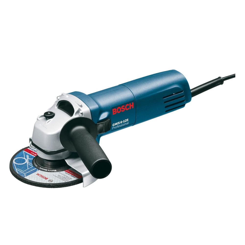Bosch GWS 6-125 Corded Electric Angle Grinder 5Inch 670W | M14, 11000RPM