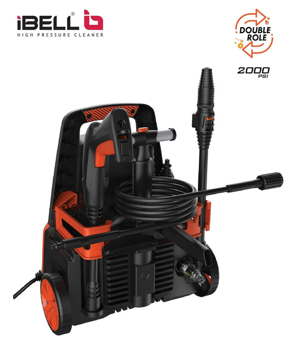 iBELL Wind-66 black and orange high-pressure car washer