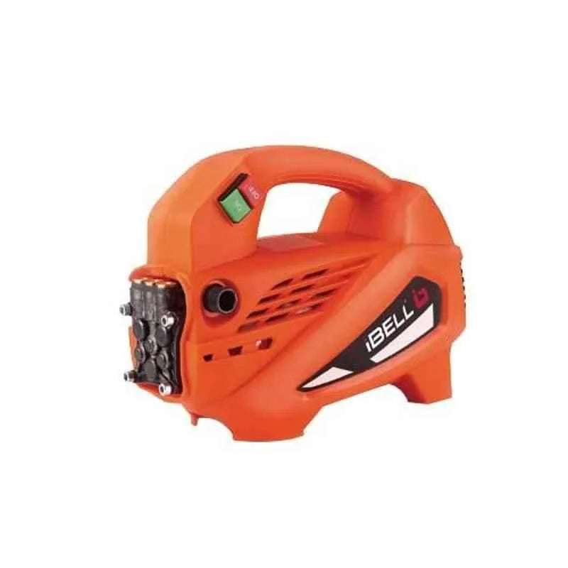 iBELL Micro Jet Self-Suction High-Pressure Washer, 1700W Induction Motor, 130 Bar, 6.5 L/min, 5 m Metal Net Hose, Turbo Nozzle
