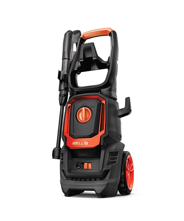 iBELL Wind 60 High-Pressure Washer, 1700W Induction Motor, 130 Bar, 6 L/min, 5 m Metal Net Hose, Foam Producer, 100% Copper Winding