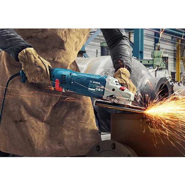 BOSCH ANGLE GRINDER GWS 24-180 JZ 2400W WITH CYCLON TECH DUST PROTECTION SYSTEM