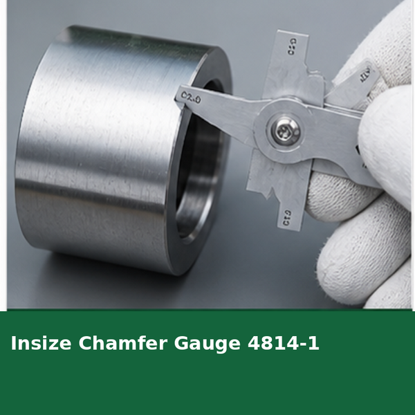 Insize Chamfer Gauge 4814-1 | Precision Angle & Chamfer Measuring Tool