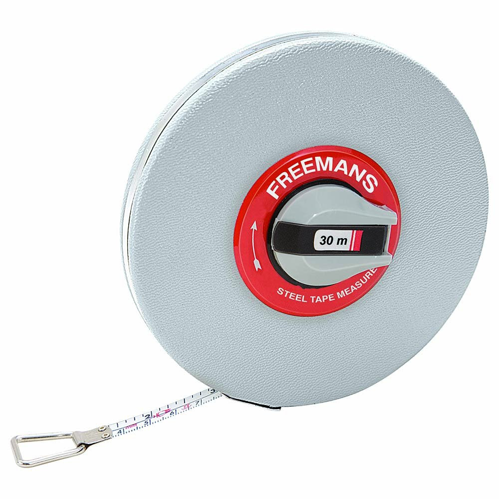 Freemans Steel Leatherette 30M-Z/13mm Measuring Tape for Multi Purpose