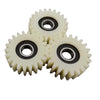 LION EV 22 TEETH NYLON MOTOR GEAR WHEELS 3 PCS