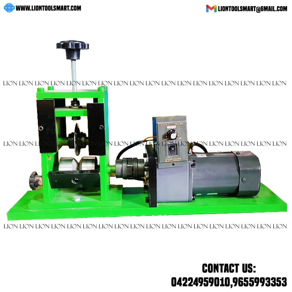LION MAKE SINGLE BLADE WIRE STRIPPING MACHINE AUTOMATIC