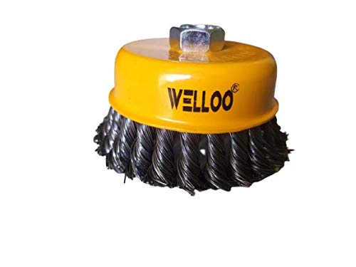 WELLOO WIRE CUP BRUSH 3 INCH WCT12075