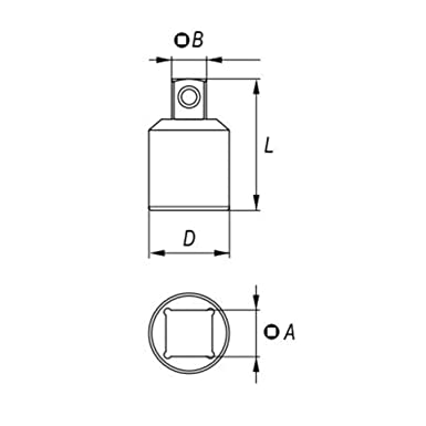 YATO YT-1255 ADAPTOR 1/2