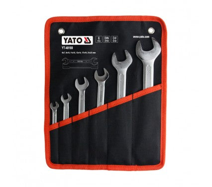 YATO YT-48180 DOUBLE OPEN END SPANNER SET