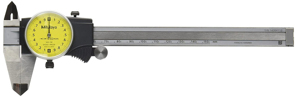 MITUTOYO 505-730 DIAL CALIPER