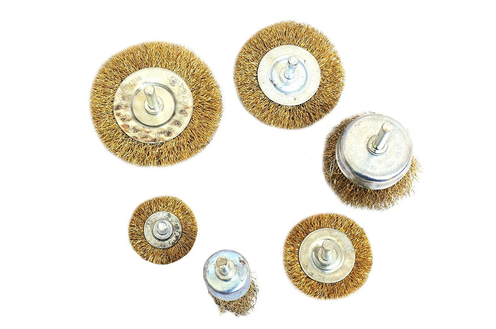Jon bhandari 6PC Wire Brush Set | Heavy Duty Cleaning Brush Kit