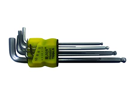 JON BHANDARI 9PC BALL DRIVE HEX ALLEN KEY SET H-026