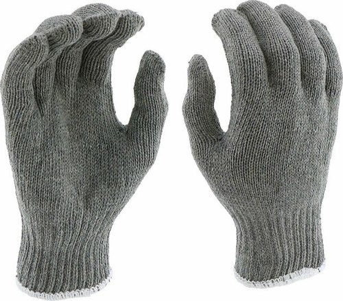 LION COTTON GLOVES GREY 90GSM