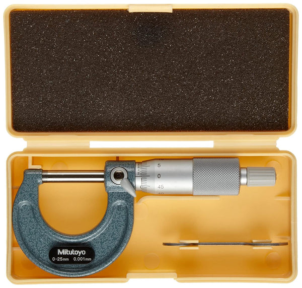 MITUTOYO 103-129 OUTSIDE MICROMETER 0-25MM