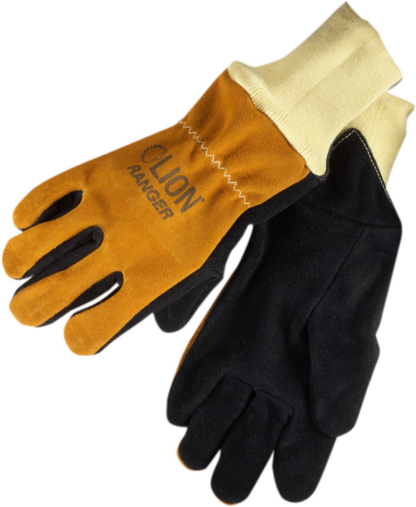 LION LEATHER GLOVES WITH AIRHOLE