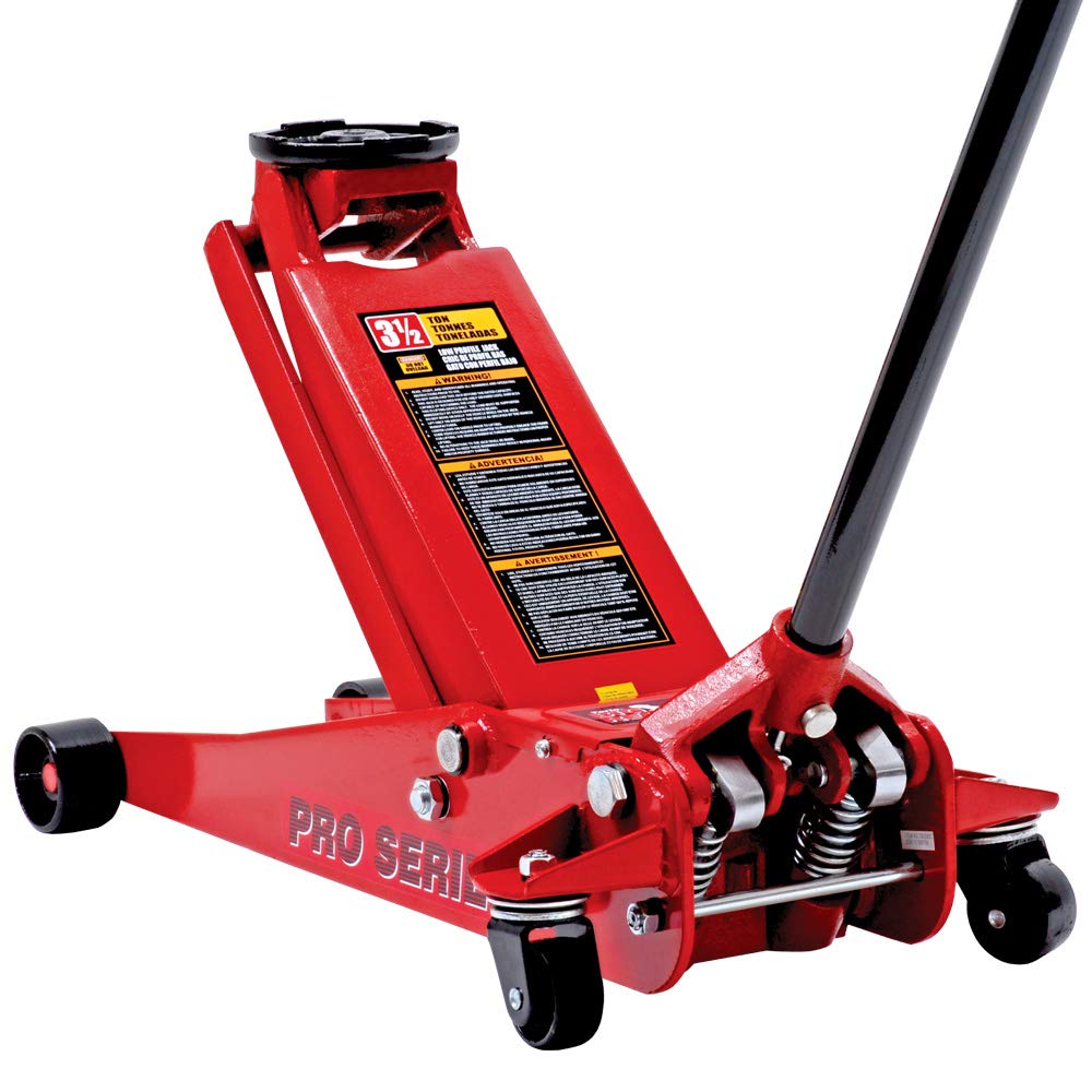 BIG RED 3 Ton Double Piston Garage Jack | Automotive, Garage, Workshop, Construction & Heavy Vehicle Lifting Applications