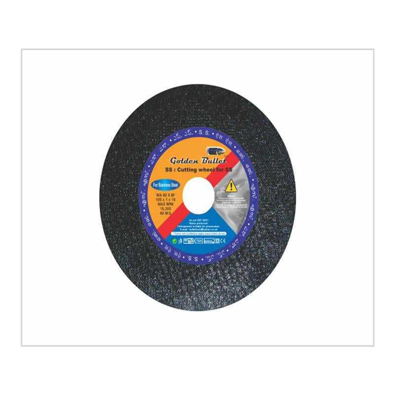 BULLET RAZOR CUTTING WHEEL 0.8MM 4INCH 107X0.8X16MM