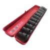 FORCE 1/2INCH 10PCS IMPACT SOCKET SET 4109