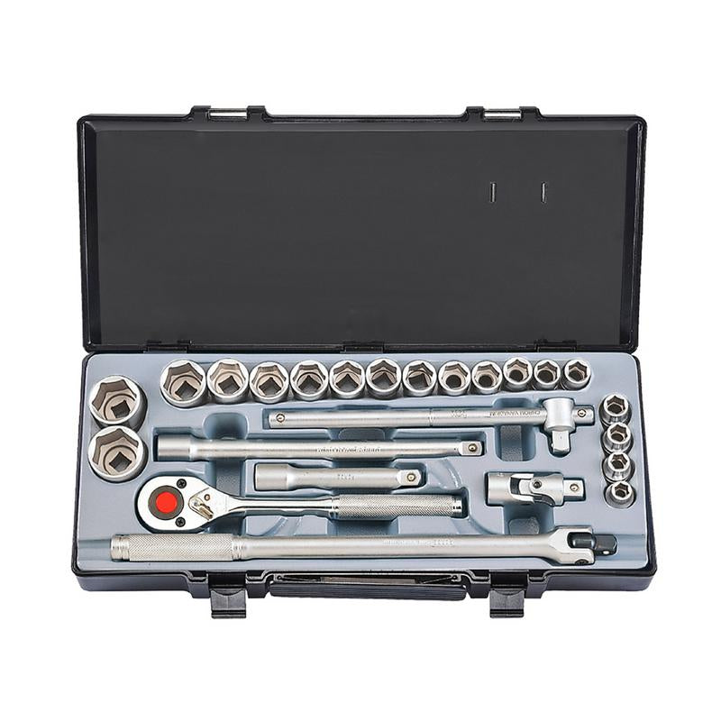 BUY FORCE 4246B-5 24PC 1/2INCH 6PT FLANK SOCKET SET | Best Price in ...