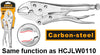 INGCO HCJLW0210 CURVED JAW LOCKING PLIER
