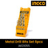 INGCO 6PCS METAL DRILL BIT SET AKD1055