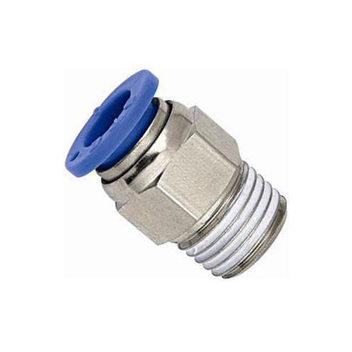 Janatics WP2110853, Janatics Male Connector, 8mm Male Connector, 1/2 Inch Male Connector, BSP Male Connector, Pneumatic Male Connector, One Touch Fitting, 8mm Pneumatic Fitting, Straight Male Connector, Janatics Pneumatic Fittings, Air Tube Connector, Pneumatic Tube Fitting, 8X1/2 Male Connector, WP2 Fitting, Industrial Pneumatic Fitting, Air Line Fitting, Pneumatic Connector, Janatics Fittings, Buy Pneumatic Fittings Online, Lion Tools Mart