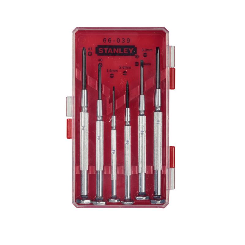 STANLEY S/DVR PRECISION SET 6PC 66-039