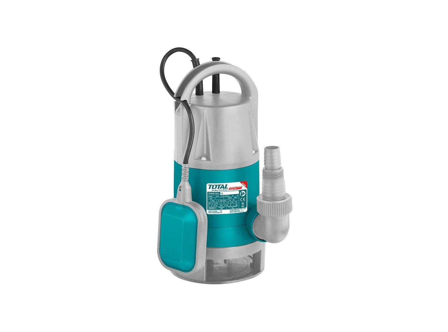 TOTAL TOOLS SUBMERSIBLE SEWAGE WATER PUMP TWP87501