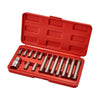 TOOL WORTH 15 PC TORX BIT SOCKET SET TWBS-15TX