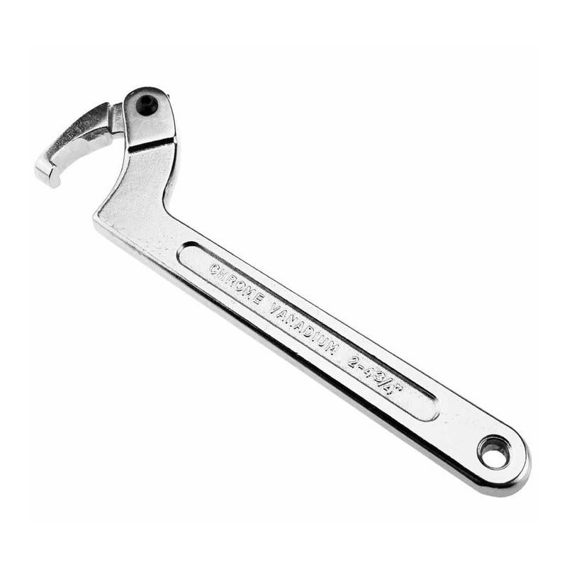 611201-WRENCH HOOK SPANNER ADJUSTABLE, 35 TO 105MM