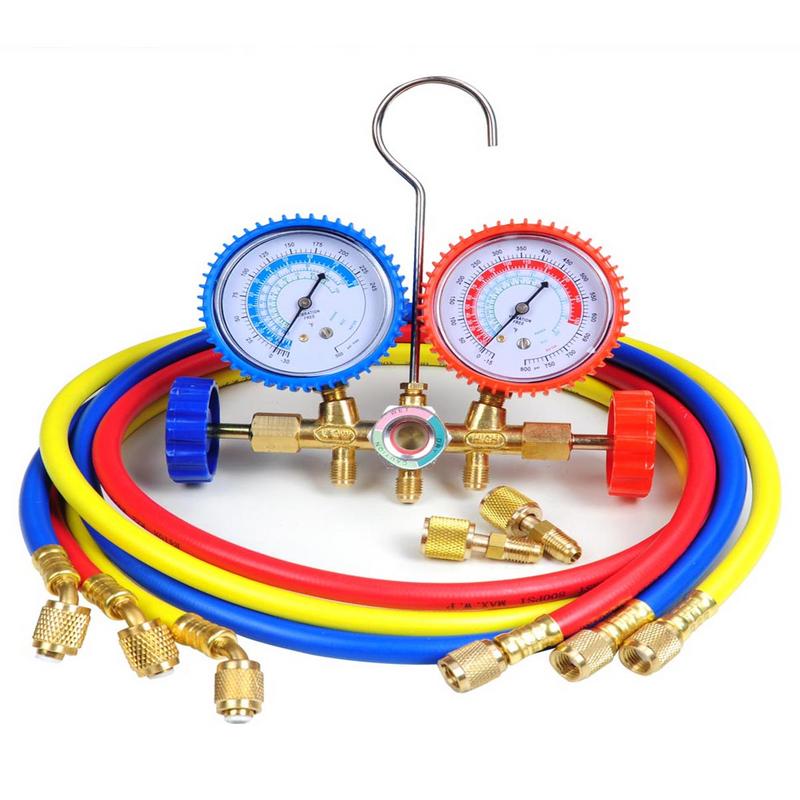 TOOL WORTH HIGH QUALITY REFRIGERATOR MANIFOLD GUAGE KIT
