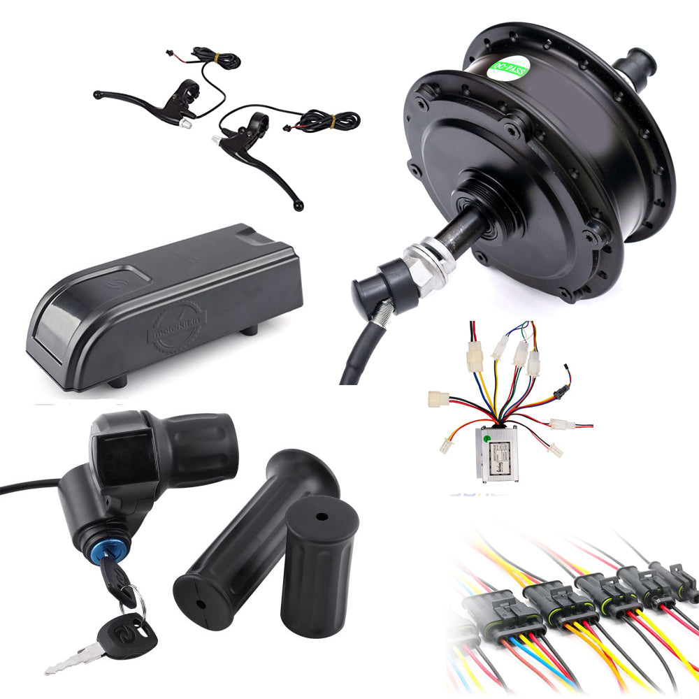 BUY LION EV 36V, 350WATTS ELECTRIC CYCLE HUB MOTOR KIT BEST