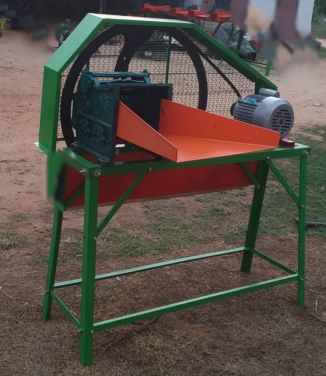 Sugar Cane Chaff Cutter With Motor Agriculture Motorized Chaff Cutter | Heavy Duty Fodder Machine | Lion ...