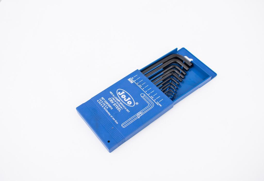 JOJO HEX ALLENKEY WRENCH 10PCS SET