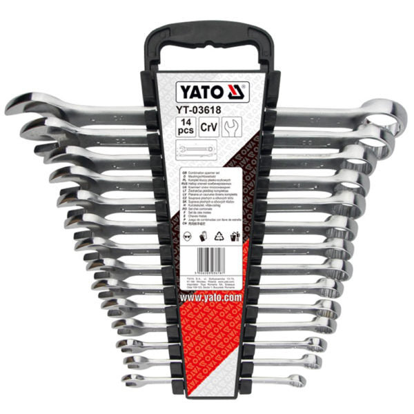 YATO YT-03618 COMBINATION SPANNER SET yato  hand tool,  spanner set,  yato spanner set,  buy yato spanner set,  yato spanner set online price,  best price spanner set.