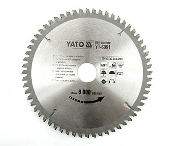 YATO YT-6091 TCT SAW BLADE FOR ALUMINIUM  yato  hand tool,  saw blade,  yato saw blade,  buy yato saw blade,  yato saw blade online price,  best price saw blade.