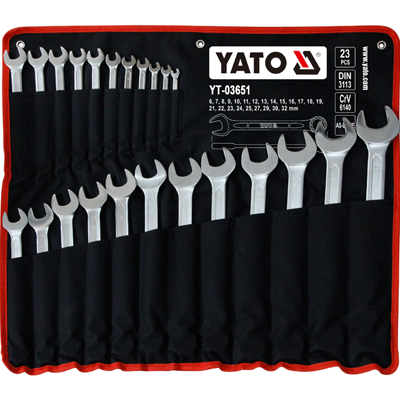 YATO YT-03651 COMBINATION SPANNER SET yato  hand tool,  spanner set,  yato spanner set,  buy yato spanner set,  yato spanner set online price,  best price spanner set.