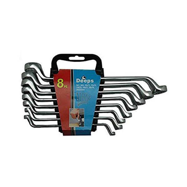 DEEPS 13/12M RING SPANNER SET 12PCS PACKED IN PLASTIC RACK deeps,   ring spanner,  hand tools,    deeps ring spanner set kits,  deeps ring spanner sizes,  ring spanner online price  best ring spanner kits,  deeps ring spanner,  buy best online ring spanner,  deeps tools