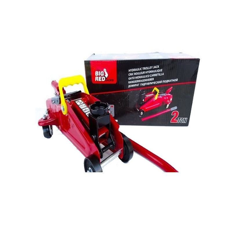 BIG RED FLOOR JACK 2TON 5 KGS SINGLE PISTON 820011