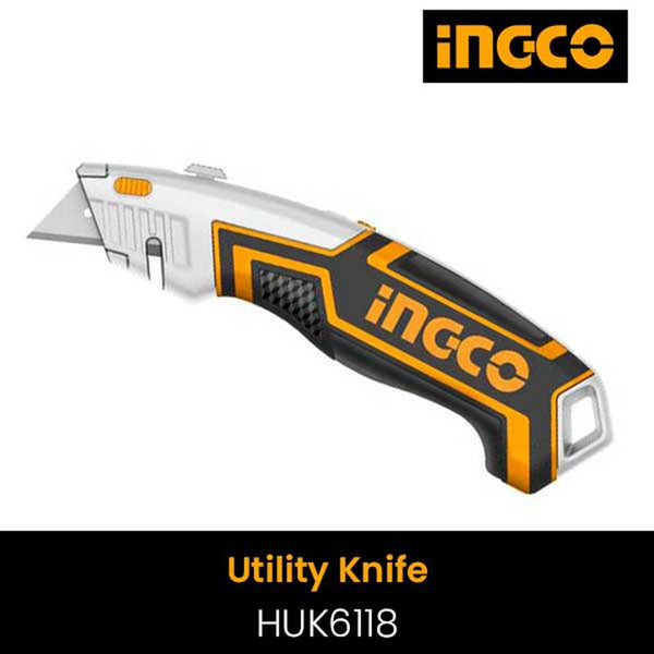 INGCO UTILITY KNIFE HUK6118