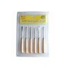 JON BHANDARI CARVING TOOLS 6 PCS BIG C-014