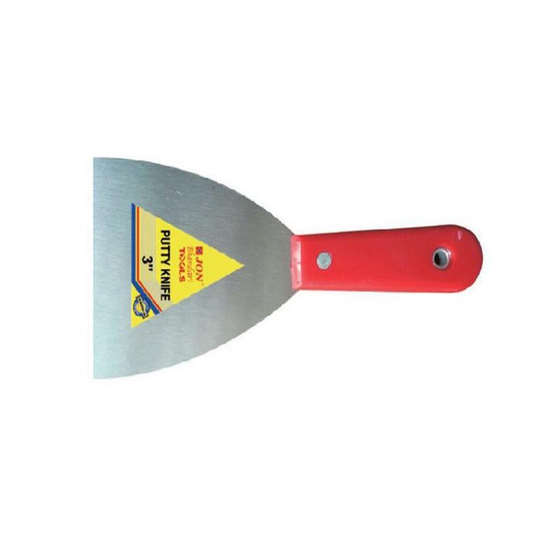 Jon Bhandari Putty Scraper 3Inch Putty Knives P-046 | Stainless Steel Blade with Plastic Handle