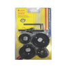 JON BHANDARI WOOD HOLE SAW 6PCS W-011