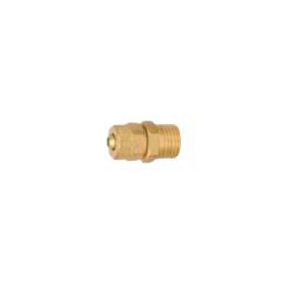 Brass pu connector 8-02 - 1/4 inch painter